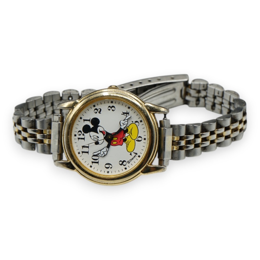 Vintage Mickey Mouse Watch Disney RRS58AX Water Resistant